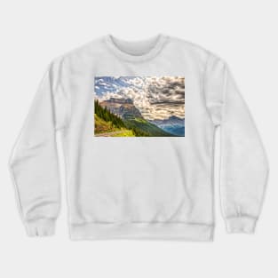 Going-to-the-Sun Mountain, Glacier National Park Crewneck Sweatshirt